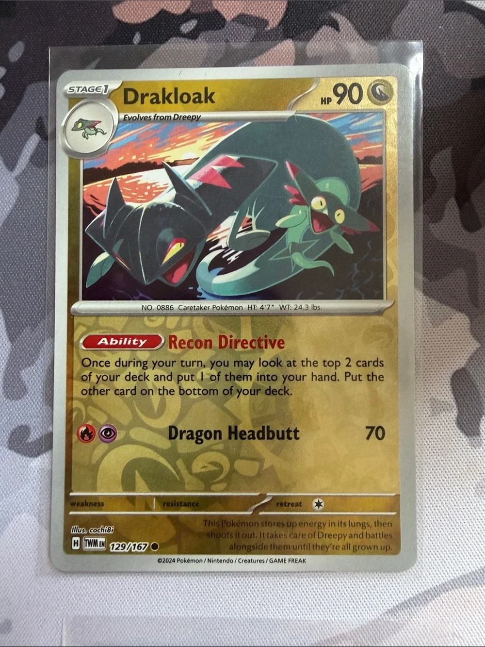 Dreepy Drakloak Dragapult Reverse Holo Evolution Pokémon Card Lot TCG ✨5/$25✨